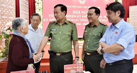 Thứ trưởng Lê Tấn Tới dự tổng kết Đoàn Đại biểu Quốc hội tỉnh Bạc Liêu khóa XIV