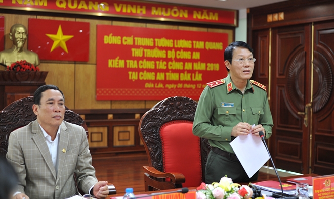 Thứ trưởng Lương Tam Quang kiểm tra công tác Công an Đắk Lắk - Ảnh minh hoạ 2