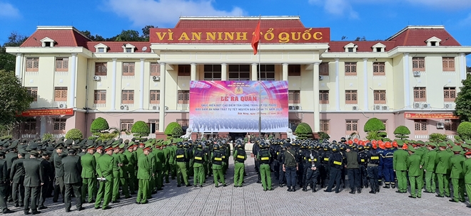 Công an Đắk Lắk và Đắk Nông ra quân đảm bảo ANTT Tết Nguyên đán Canh Tý 2020 - Ảnh minh hoạ 2
