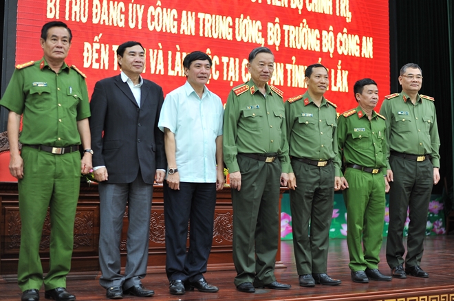 Bộ trưởng Tô Lâm thăm và làm việc tại Công an Đắk Lắk - Ảnh minh hoạ 4