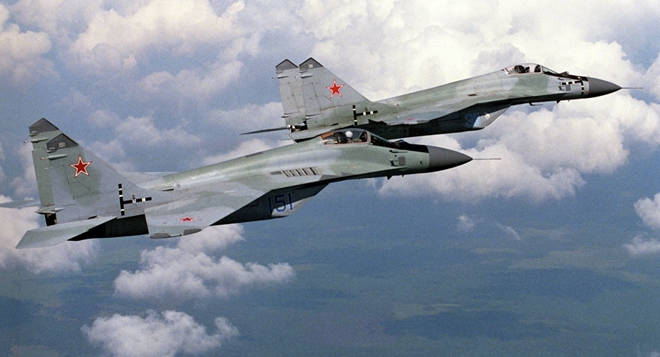 Máy bay chiến đấu MiG-29 của Nga. Ảnh: ITN