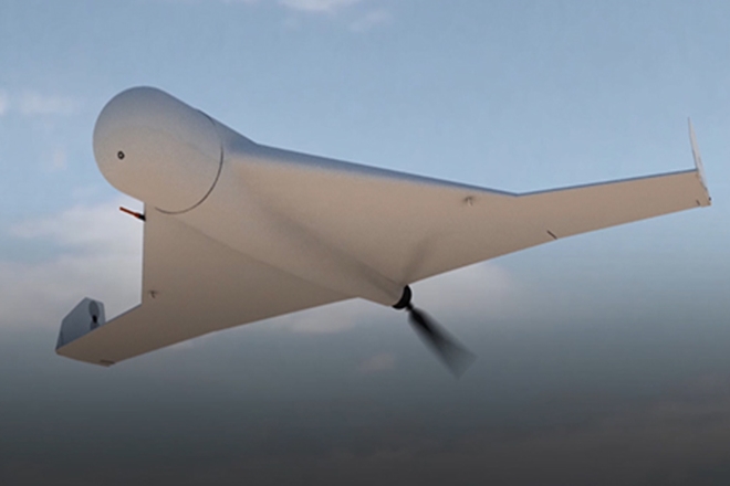 Hình ảnh mô phỏng một mẫu UAV của Nga. Ảnh: ITN