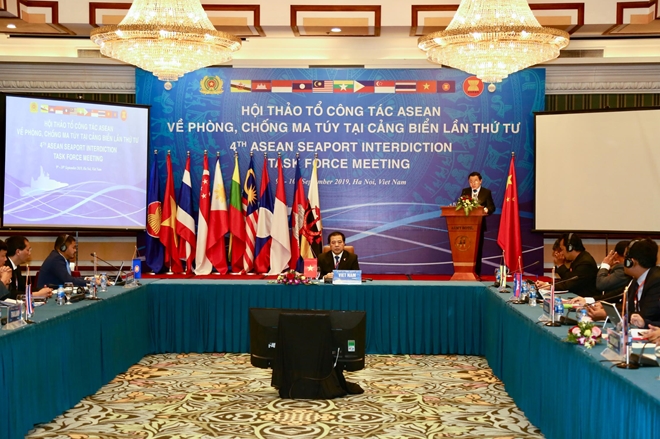 Việt Nam cùng ASEAN chia sẻ kinh nghiệm phòng, chống tội phạm ma tuý qua đường biển