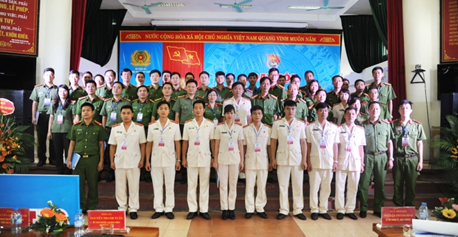 Đại hội Đoàn Thanh niên Trường Trung cấp Cảnh sát nhân dân VI