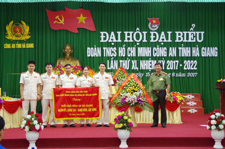Đại hội Đoàn thanh niên Công an tỉnh Hà Giang lần thứ XI