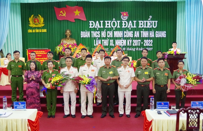 Đại hội Đoàn thanh niên Công an tỉnh Hà Giang lần thứ XI