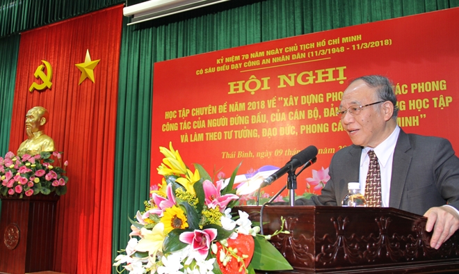 Công an Thái Bình đẩy mạnh học tập và làm theo tư tưởng, đạo đức, phong cách Hồ Chí Minh - Ảnh minh hoạ 3