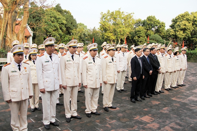 Công an Thái Bình đẩy mạnh học tập và làm theo tư tưởng, đạo đức, phong cách Hồ Chí Minh