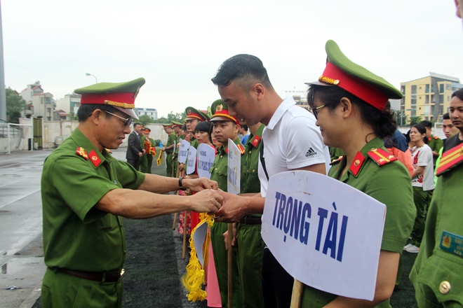 Khai mạc Đại hội TDTT Cảnh sát PCCC TP Hà Nội