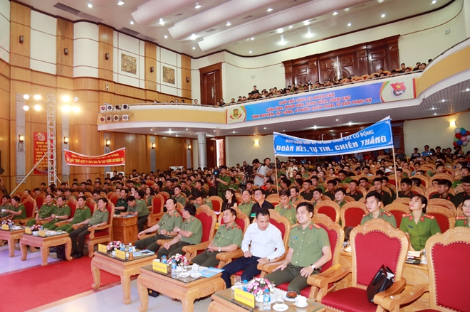 Sôi nổi Hội thi “Thanh niên Công an học tập, thực hiện Sáu điều Bác Hồ dạy” khu vực phía Bắc