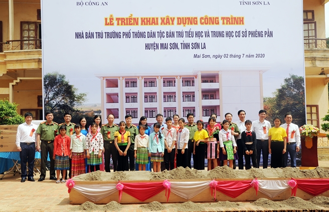 Bộ Công an xây dựng nhà bán trú, nhà ở cho trường học ở Sơn La - Ảnh minh hoạ 4