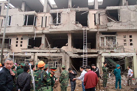 Nổ lớn tại khu đô thị Văn Phú – Hà Đông