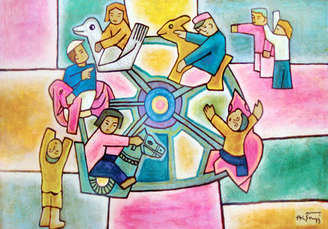 Đồi Cháy: Những câu chuyện màu thời gian