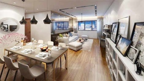 Ra mắt căn hộ mẫu tòa nhà… xanh nhất Thủ đô