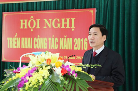 Cảnh sát PCCC tỉnh Thái Nguyên triển khai công tác năm 2016