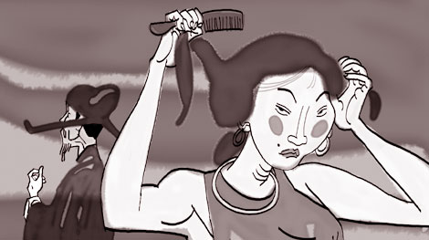 Hoàng đế nói về đàn bà xấu và triết gia nói cái xấu của đàn bà