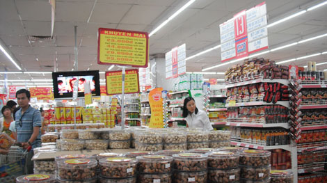 Cung ứng hàng ngàn mặt hàng thực phẩm an toàn cho thị trường