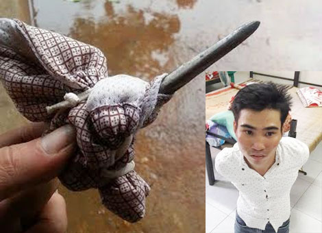 Trên đường chở vợ con đi siêu thị, 'Hiệp sĩ' tóm gọn kẻ trộm