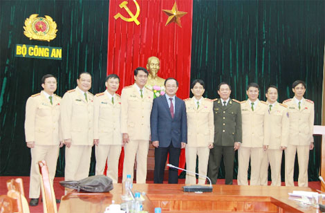 Thứ trưởng Nguyễn Văn Thành làm việc với Cục CSGT