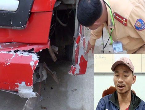 Tài xế ngủ gục trên vô lăng đâm tử vong người phụ nữ đi chợ