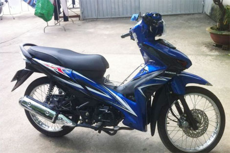 Tìm chủ sở hữu xe máy bị mất tại Tây Hồ