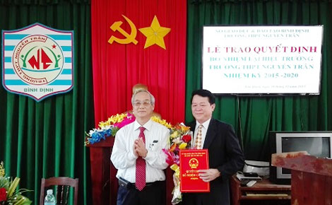 Bổ nhiệm sai quy trình, Giám đốc Sở Giáo dục & Đào tạo Bình Định bị “tuýt còi”