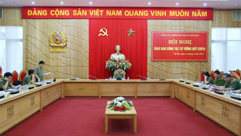 Tổng cục Chính trị CAND: Giao ban công tác tư tưởng quý I/2016