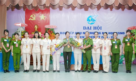 Đại hội Phụ nữ trường Đại học Cảnh sát nhân dân