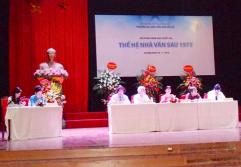 Hội thảo “Thế hệ nhà văn sau 1975”