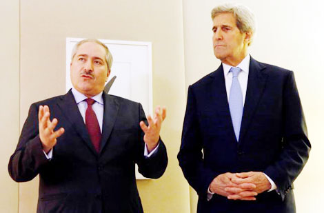 Ngoại trưởng Mỹ tới Geneva thảo luận khẩn cấp về tình hình Syria