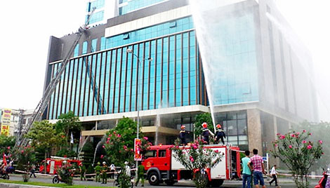 Đà Nẵng tăng cường phòng chống “giặc lửa” nhà cao tầng