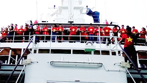 Hành trình “Tổ quốc, biển đảo - Tự hào Việt Nam”