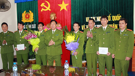 Khen thưởng Công an huyện Thủy Nguyên phá thành công chuyên án ma túy