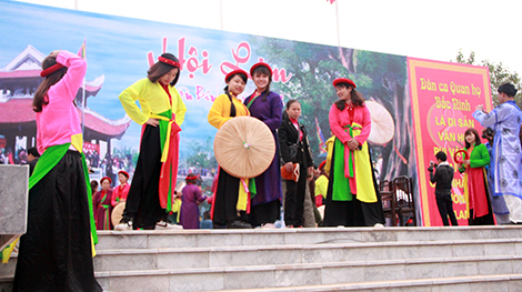 Nô nức Hội Lim vùng quan họ