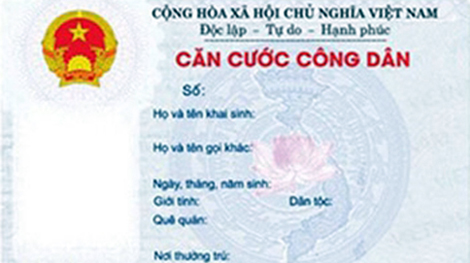 Bà Rịa - Vũng Tàu cấp thẻ căn cước công dân từ ngày 1-3