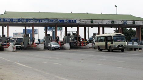 Trạm phí Bắc Thăng Long-Nội Bài mắc lỗi về dữ liệu thu phí