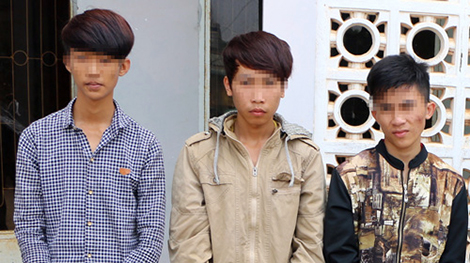 Băng trộm nhí gây ra hàng loạt vụ cướp táo tợn