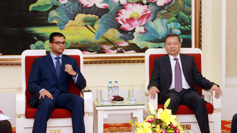 Thứ trưởng Tô Lâm tiếp Chủ tịch Công ty Asia Group  