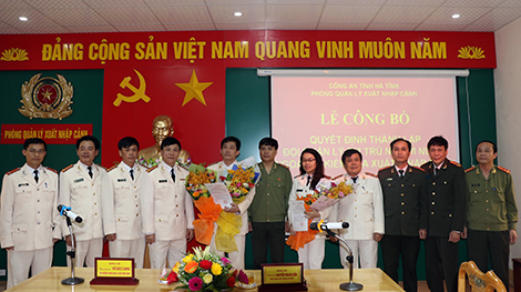 Công an Hà Tĩnh: Thành lập Đội quản lý cư trú người nước ngoài và kiểm tra xuất, nhập cảnh