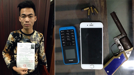 Đột nhập nhà trọ bắt đối tượng truy nã có vũ khí