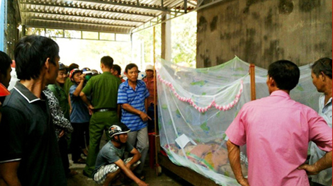 2 anh em tử nạn dưới giếng nước