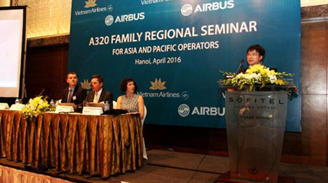 Lần đầu tiên hội thảo kỹ thuật máy bay tại Việt Nam