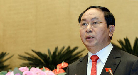 Chủ tịch nước Trần Đại Quang gửi thư chúc mừng lực lượng Tài chính CAND