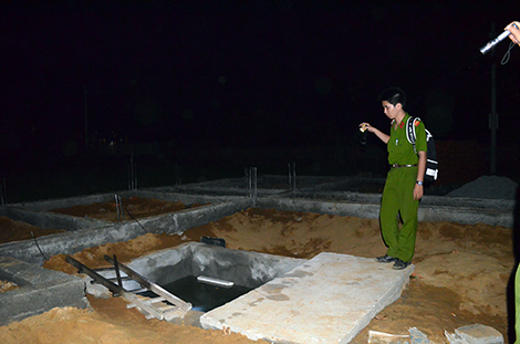 2 anh em ruột tử vong do rơi xuống hố công trình