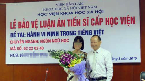 "Không phải cứ làm luận án tiến sĩ là phải chọn vấn đề to tát, hoành tráng!?"