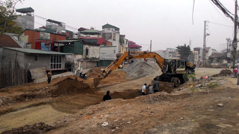 Quý II/2016 sẽ hoàn thành đường vành đai 1, đoạn Ô Đống Mác-đê Nguyễn Khoái