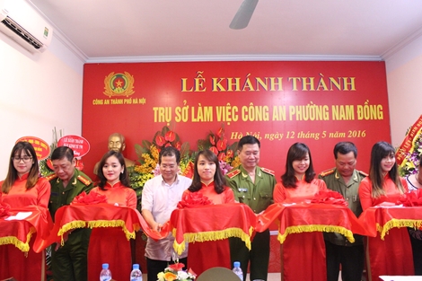 Khánh thành trụ sở làm việc Công an phường Nam Đồng