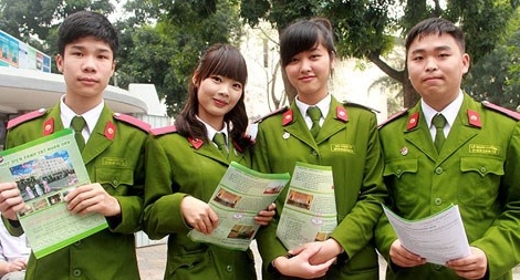 Điều kiện, đối tượng, tiêu chuẩn tuyển sinh các trường CAND năm 2016