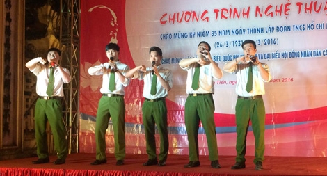 Tuổi trẻ Cục C66 giao lưu văn nghệ Kỷ niệm Ngày thành lập Đoàn