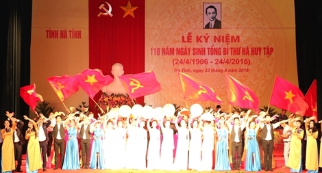 Kỷ niệm 110 năm ngày sinh Tổng Bí thư Hà Huy Tập 